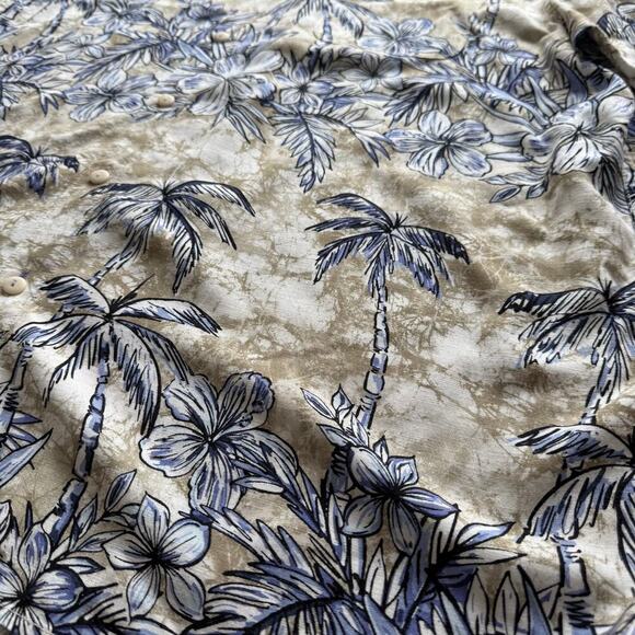 Tommy Bahama Veracruz Cay bubtton up Tropical size XXL short sleeve old school - Picture 3 of 11